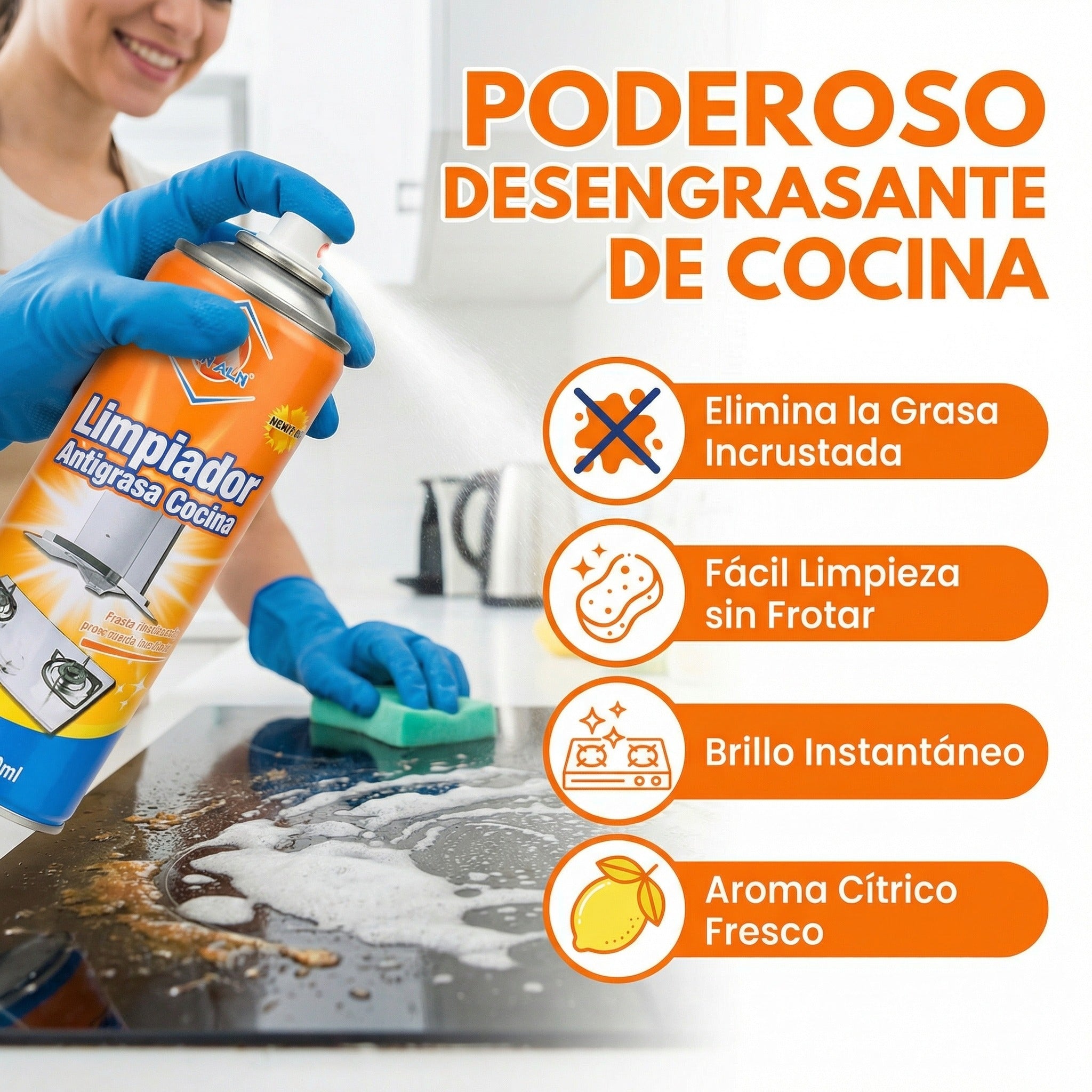 ESPUMA ANTI GRASA