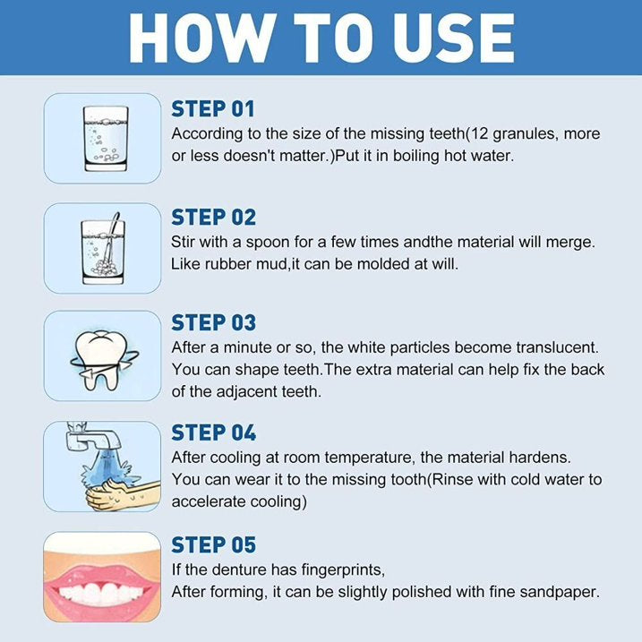 PEGAMENTO DENTAL MOLDEABLE INSTANTANEO